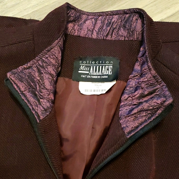 Woman office atire PLUM - Picture 5 of 6